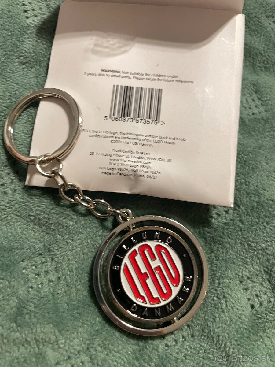 LEGO Retro Spinning Keychain 1950 Logo - 4