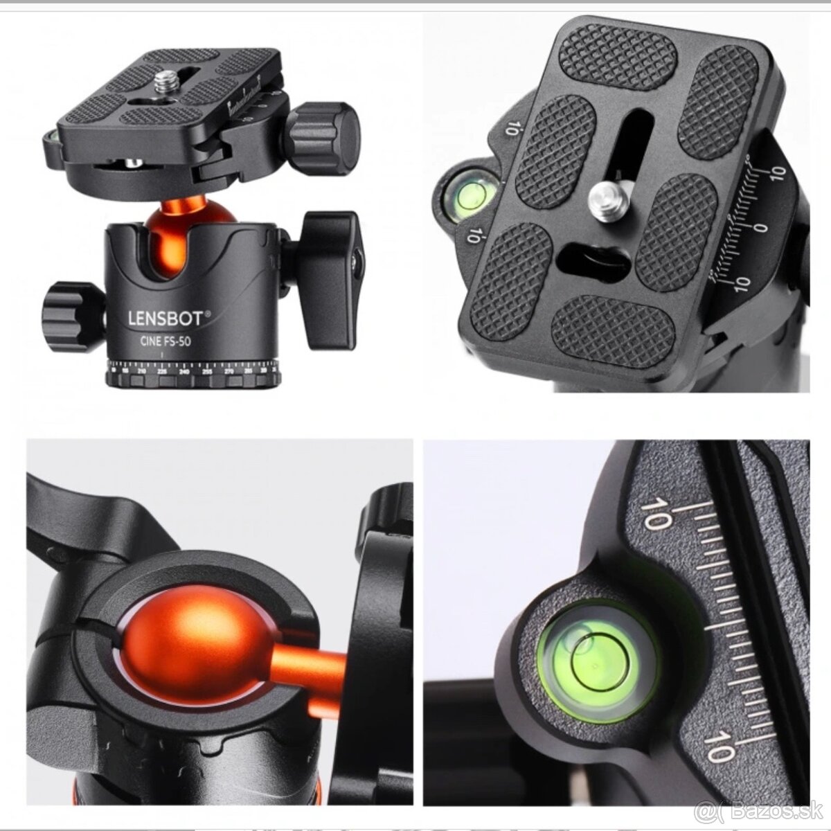 LENSBOT ST-370 hliníkový statív - Nový - 4