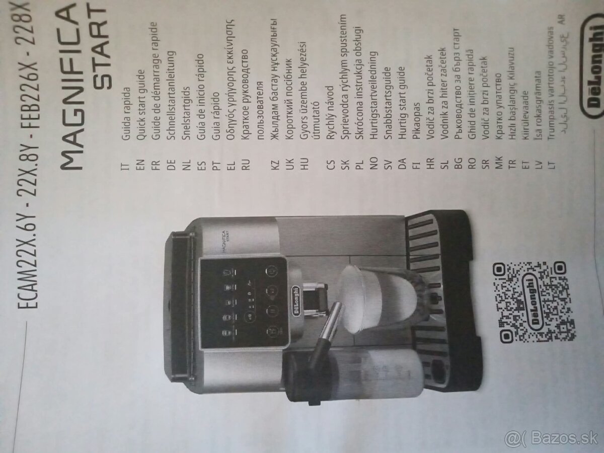Kávovar Delonghi magnifica start - 4