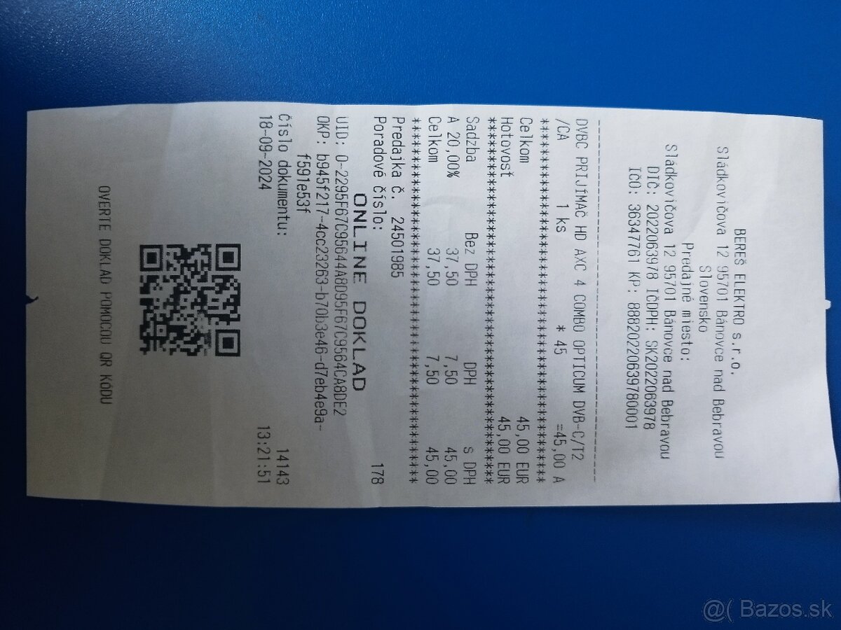 Predám set-top box na Tv DVB-C DVB-T2 - 4