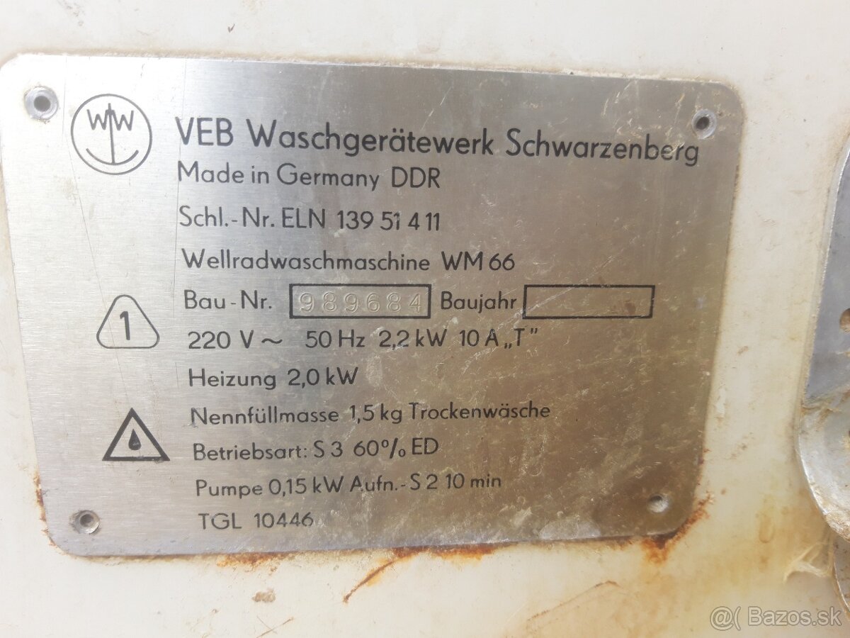 Poloautomaticka pračka - 4