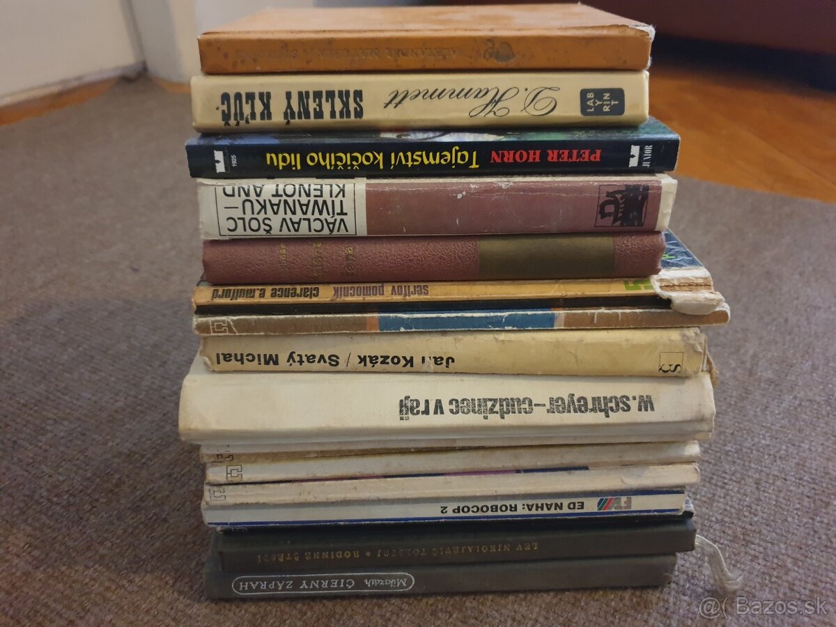 Knihy rôzneho žánru - zľava - 4