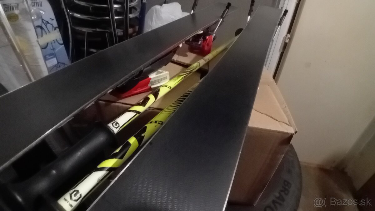 Predám detské lyže 100cm+palice. - 4