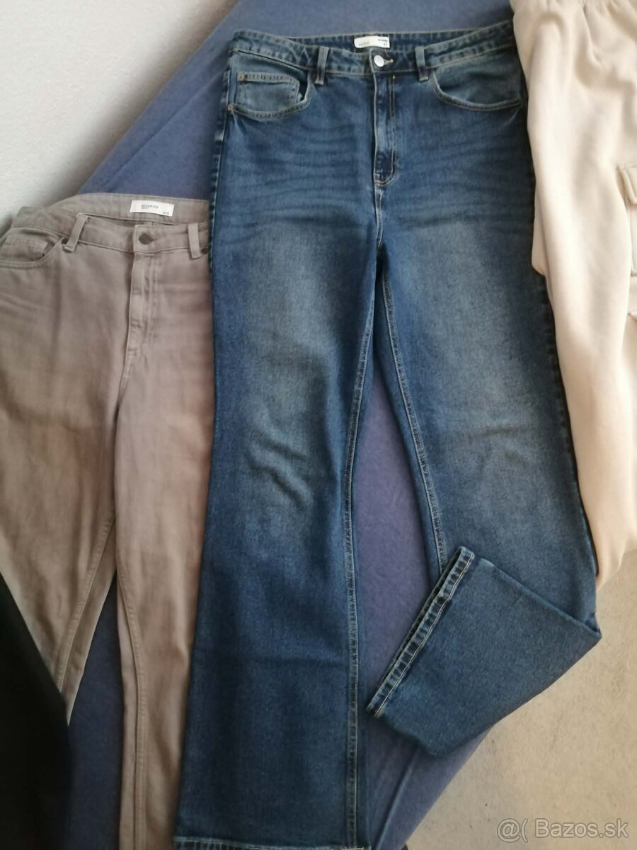 Džinsy a teplaky vel.42 - 4