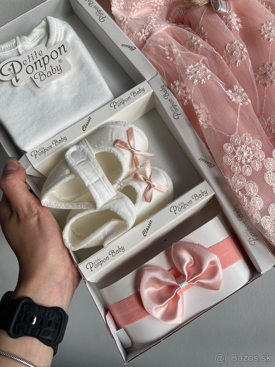 Set na krstiny Peach - 4
