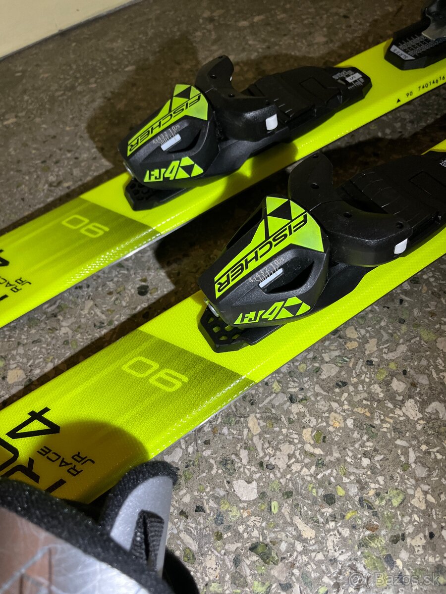 Detske lyze Fischer RC4 90cm + lyžiarsky RC4 race junior - 4