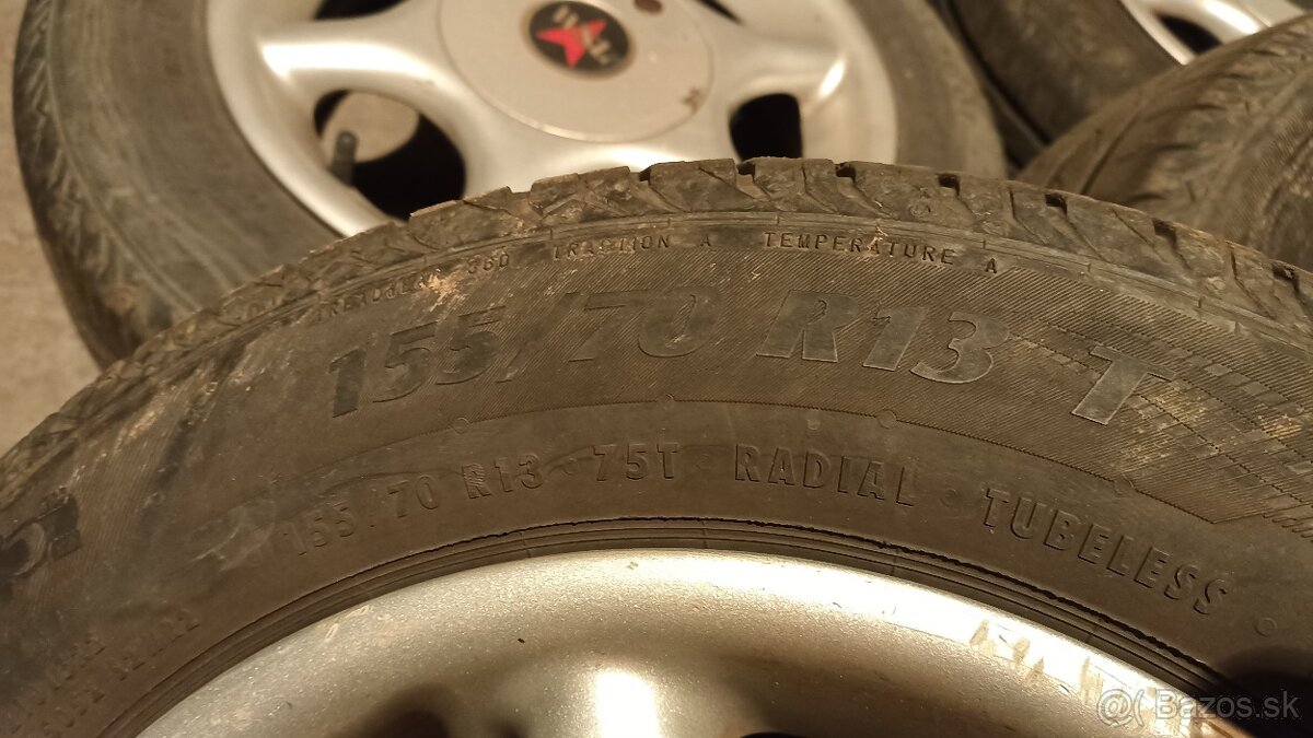 Predám hliníkové disky -elektrony( Saxo, Felicia) - 4