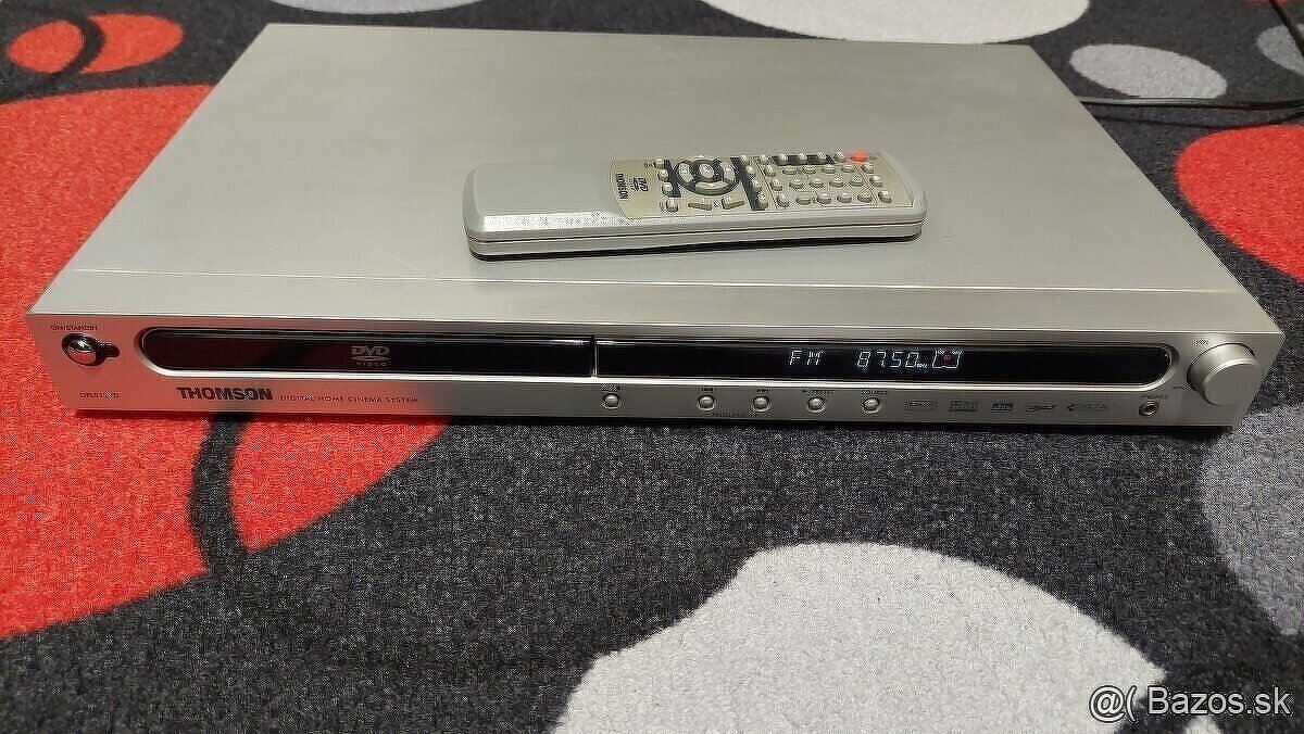 5.1 stereo Receiver RDS FM rádio DVD CD prehrávač SUBWOOFER - 4