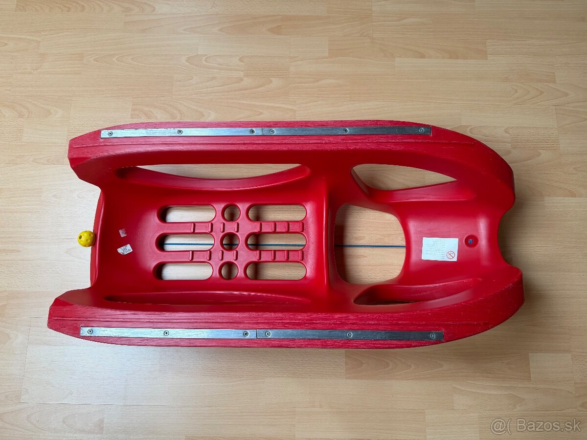 Detské sánky červené Top stav - 4