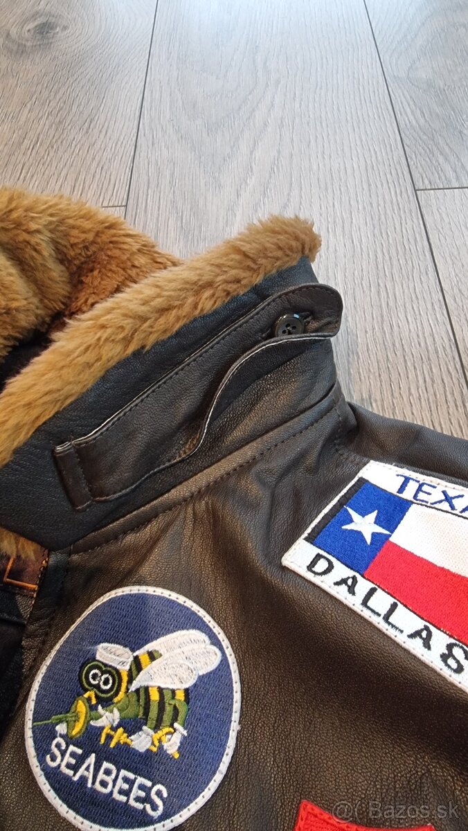 Kožená bunda Top Gun - 4