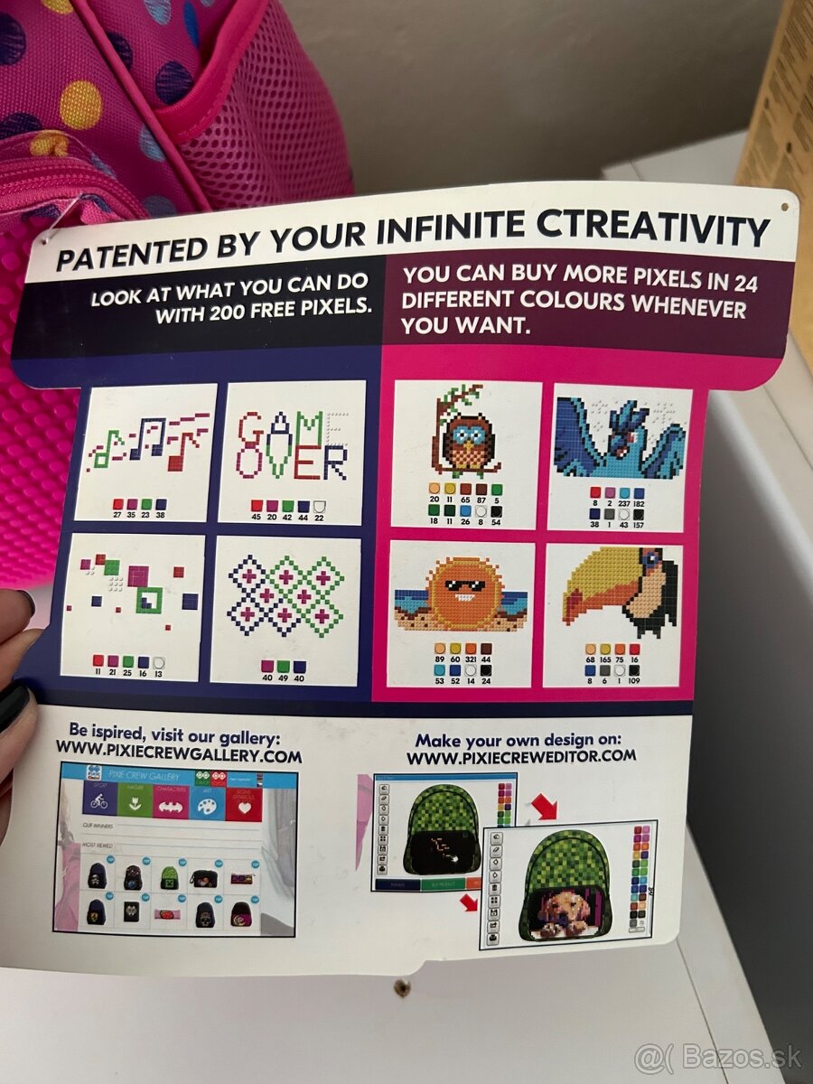 Pixie Crew školska taška bubleggums nova - 4