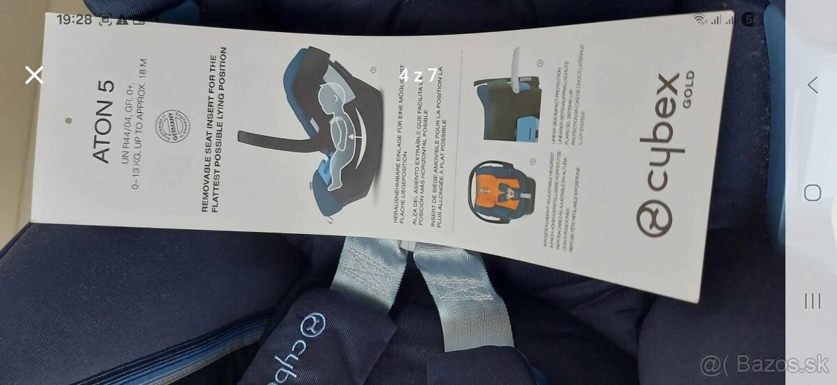 Autosedačka Cybex Aton 5 - 4