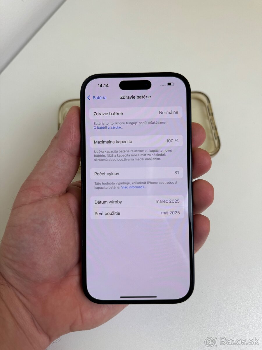 Predam vymenim Iphone 16 128GB Black 100% bateria ako nový - 4