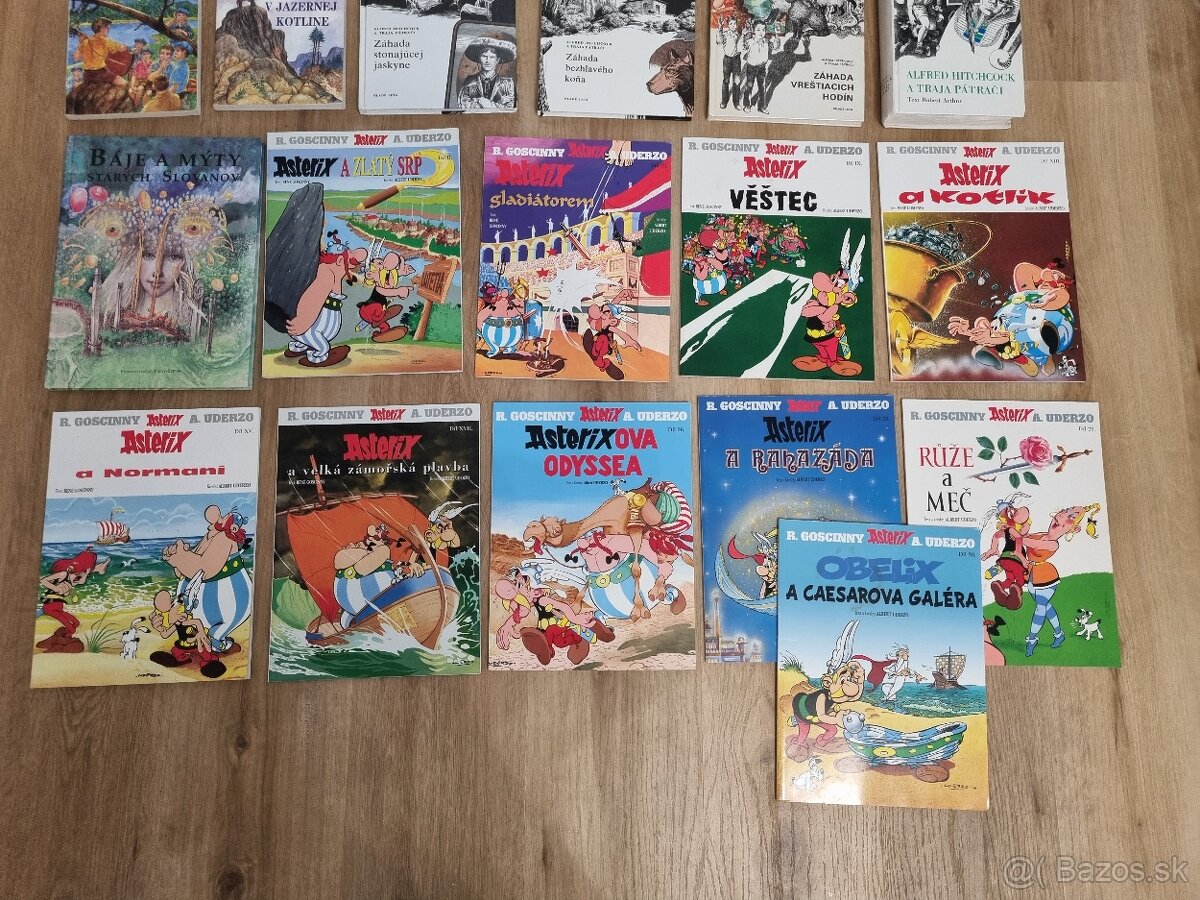 Pekné detské knihy 6/7 báje, mýty, Hitchcock, Asterix - 4