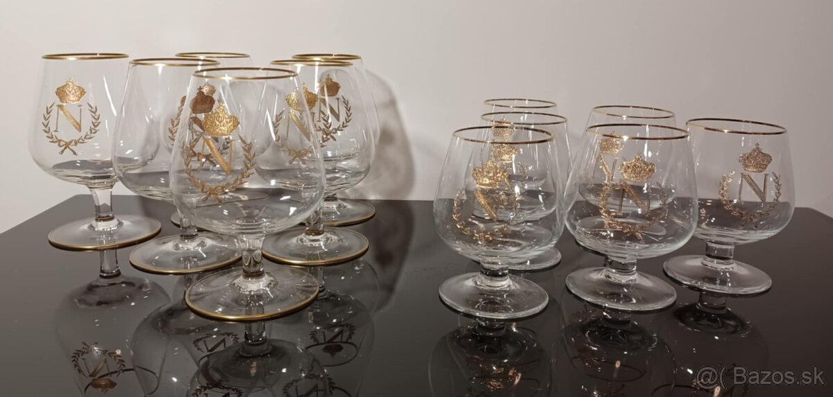 Kultové poháre Napoleonky 6 kusov väčšie 6 kusov menšie - 4