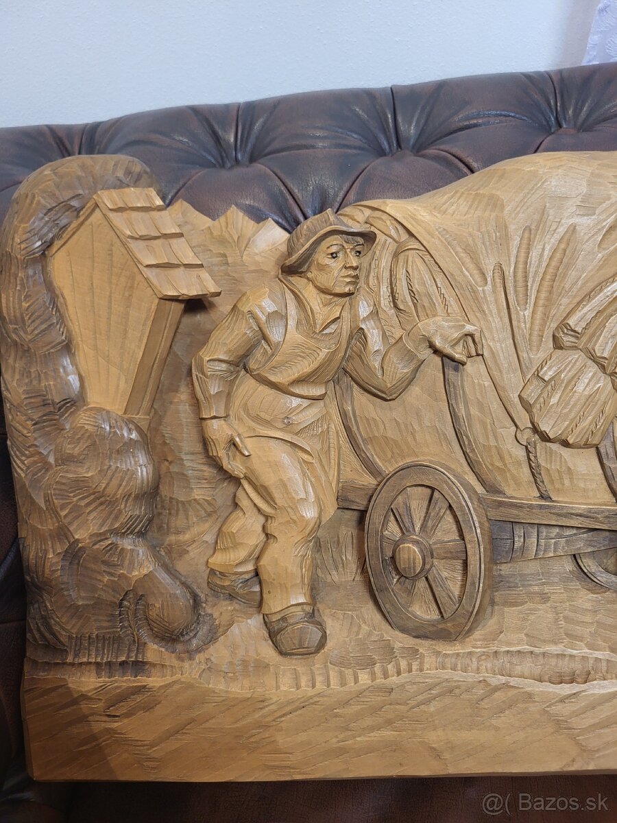 Dreveny obraz vyrezavany - 4