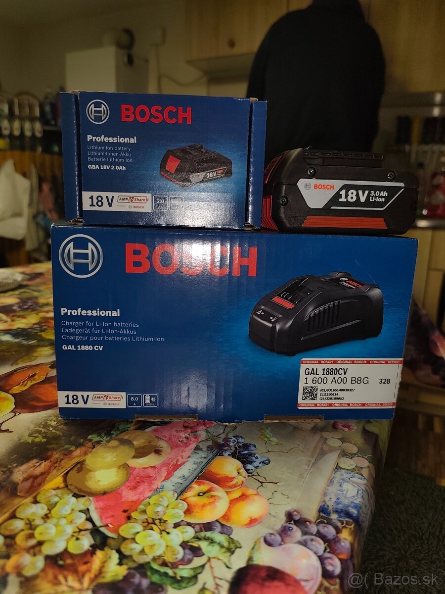 Set Bosch akú 3ah 2ah+nabíjačka - 4