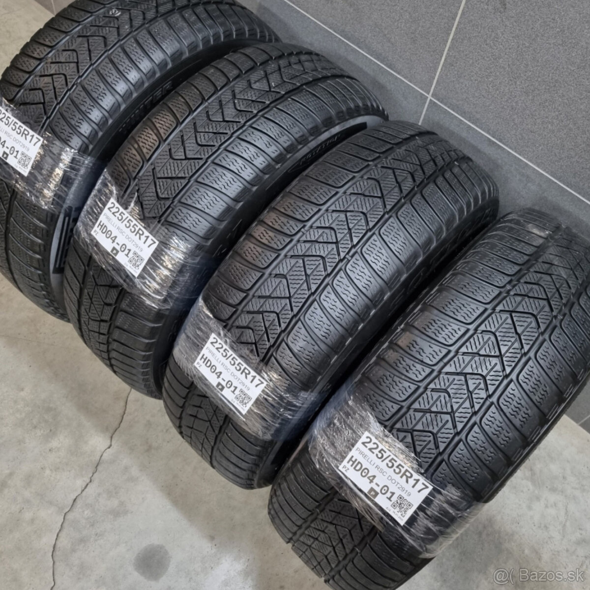 Zimné pneumatiky 225/55 R17 PIRELLI RSC - 4
