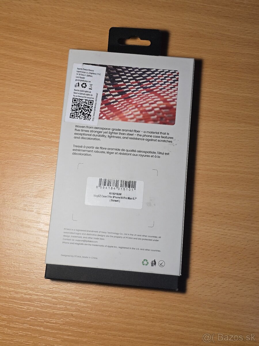 Pitaka Tactile Woven Case iPhone 16 Pro Max - 4