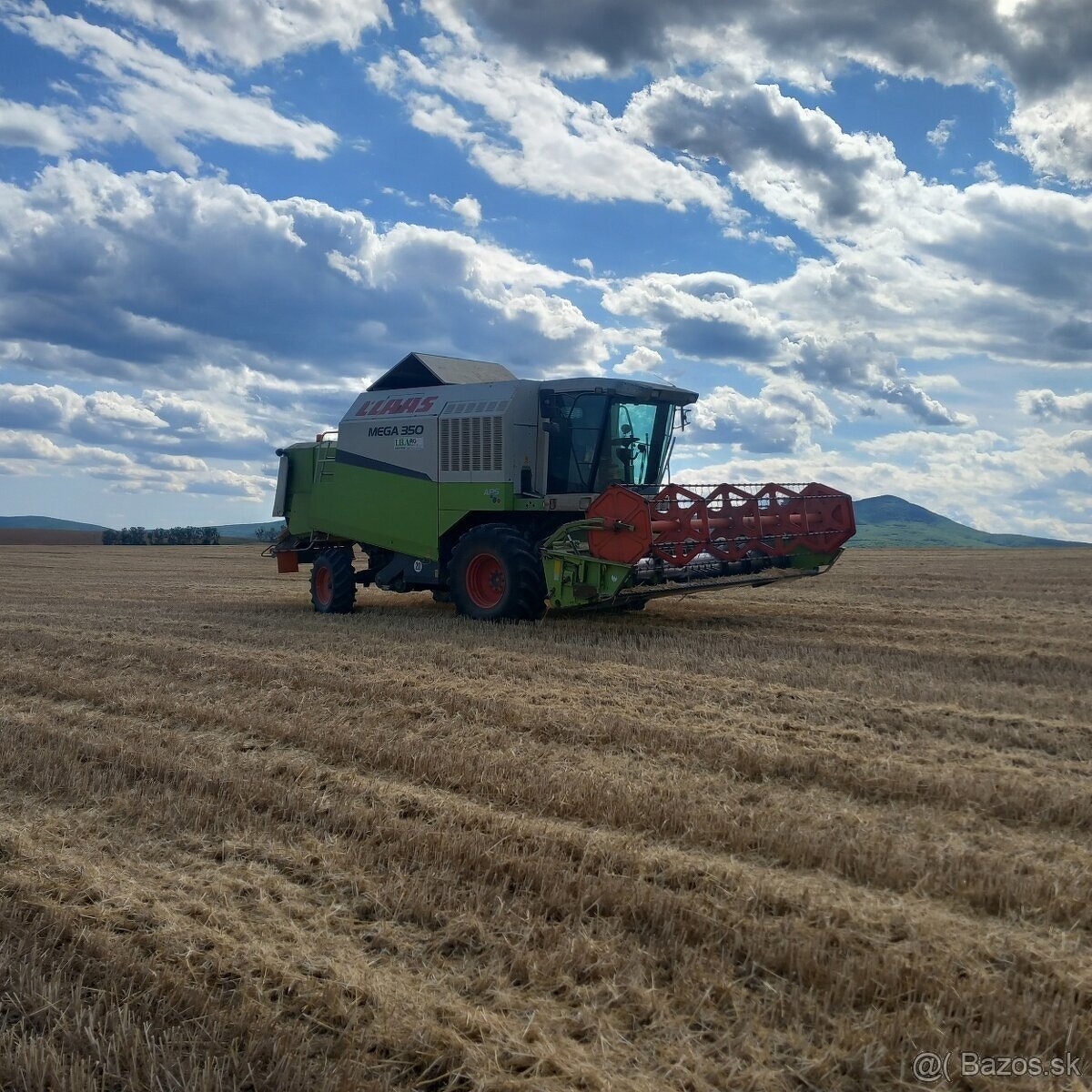 Predám kombajn claas mega 350 - 4