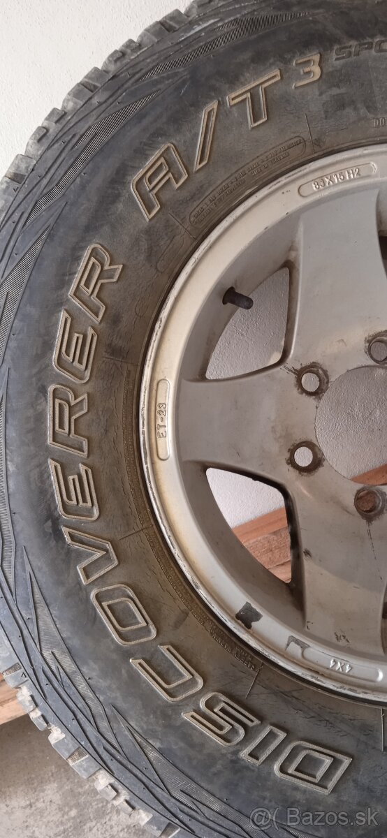 4x4 kolesá