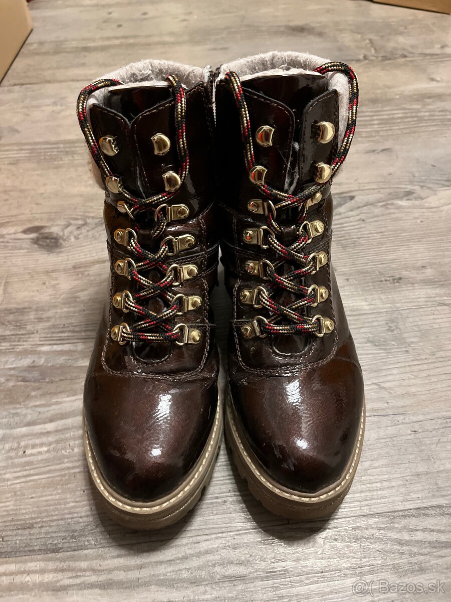 Jana tex topanky jesenné zimne 38 - 4