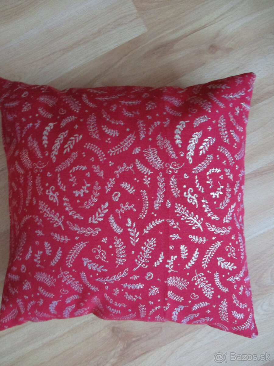 Vianočná obliečka so zlatým lurexom - 4