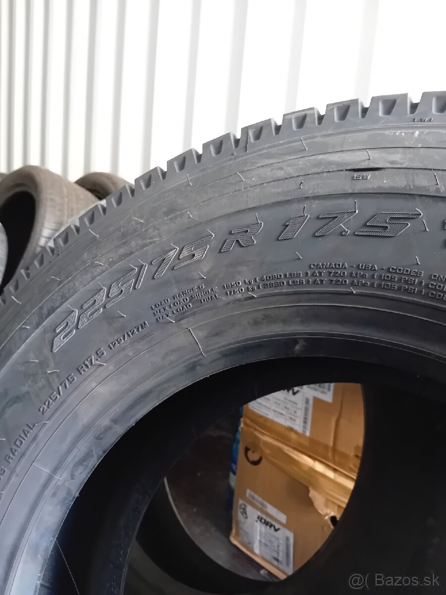 2x Nové LKW pneu Pirelli 225/75R17.5 CPI - 4