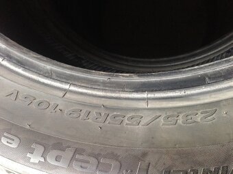 Predam zimne pneu 235/55 R19 5/6mm - 4