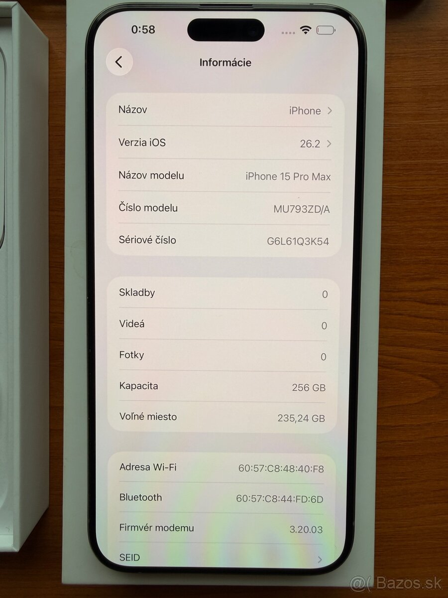 Apple iPhone 15 pro max 256GB Natural Titanium - 4