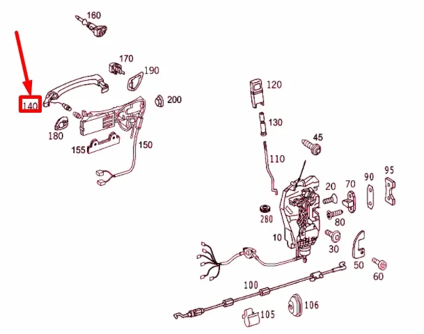 klučka Mercedes A22076013709999 Keyless Go - nová - 4