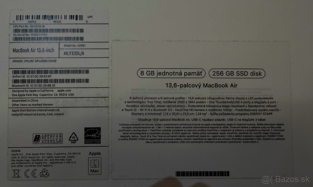 Apple MacBook Air 13" _ M2 _ 256 GB _ 8 GB _ Midnight - 4