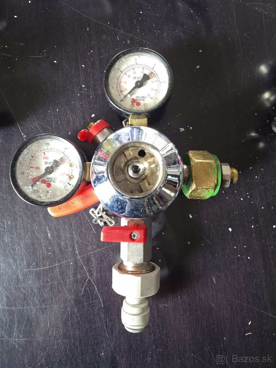 Redukčný ventil, Narazeč plochý CO2 - 4