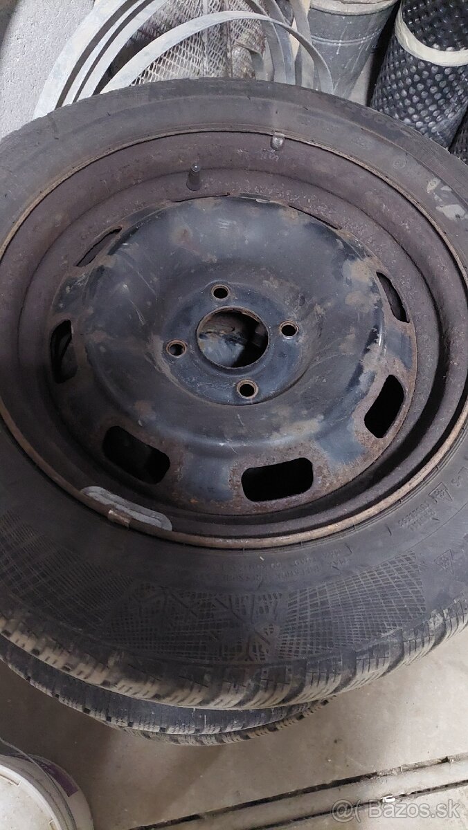 Predám pneumatiky 185/65 R15 – letné,zimné,disky - 4