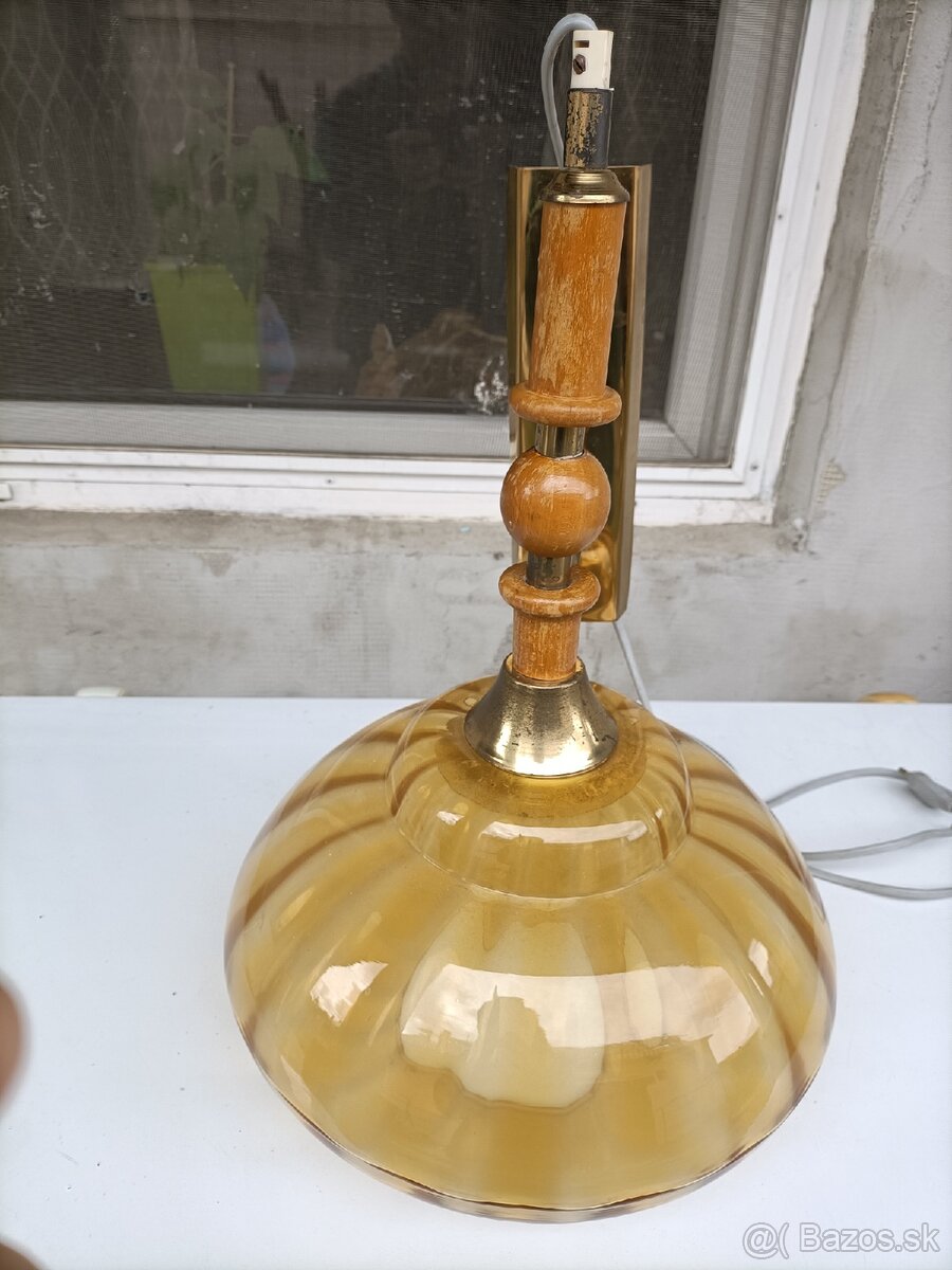 Ponúkam na predaj luster a bočnú lampu. - 4