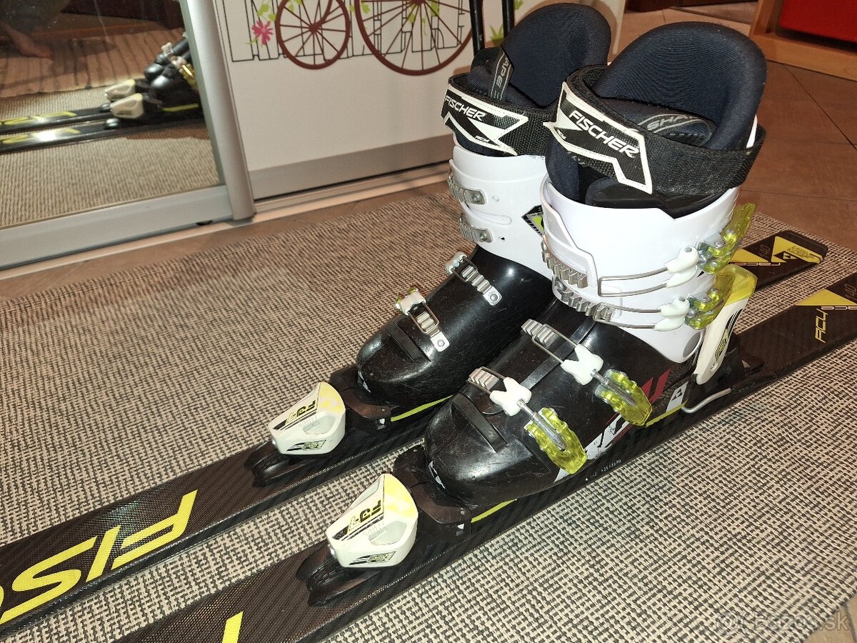 Lyze 140 cm Fischer topanky - 4