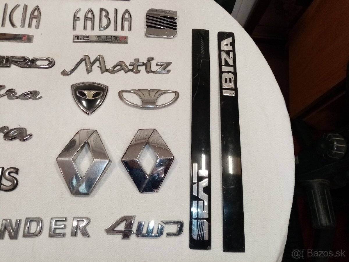 logo, znak Renault 21, Daewoo, Espero, a pod.... - 4