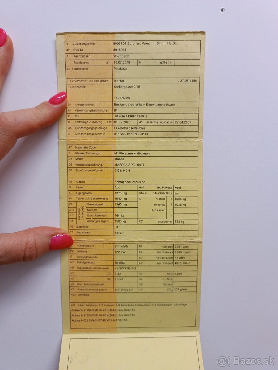 Mazda 6 2.3i sport, 2008 - 4