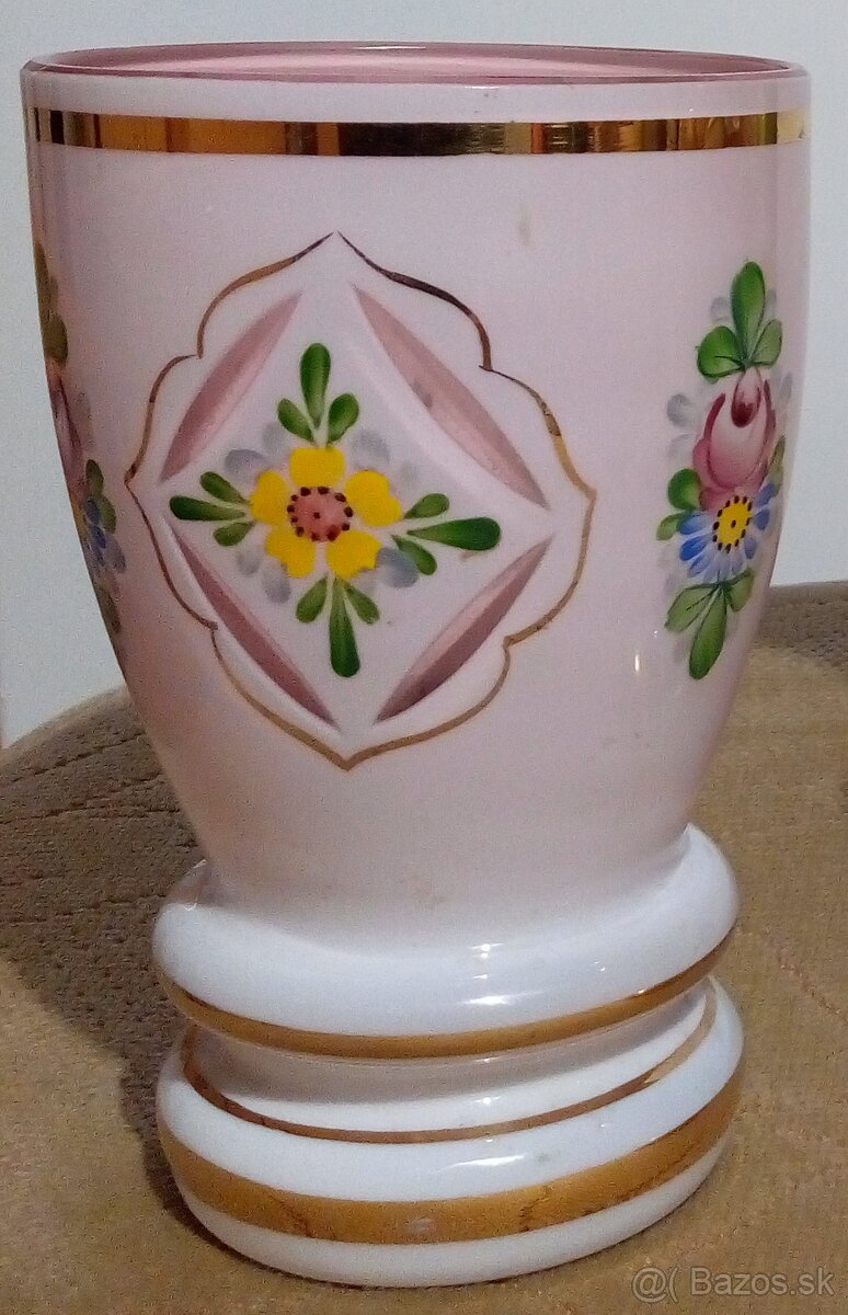 Predám dekoračné predmety z brúseného a farebného skla - 4