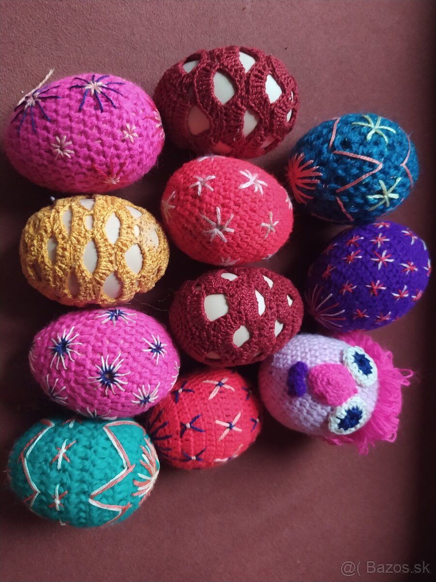 Háčkované veľkonočné ozdoby - 4