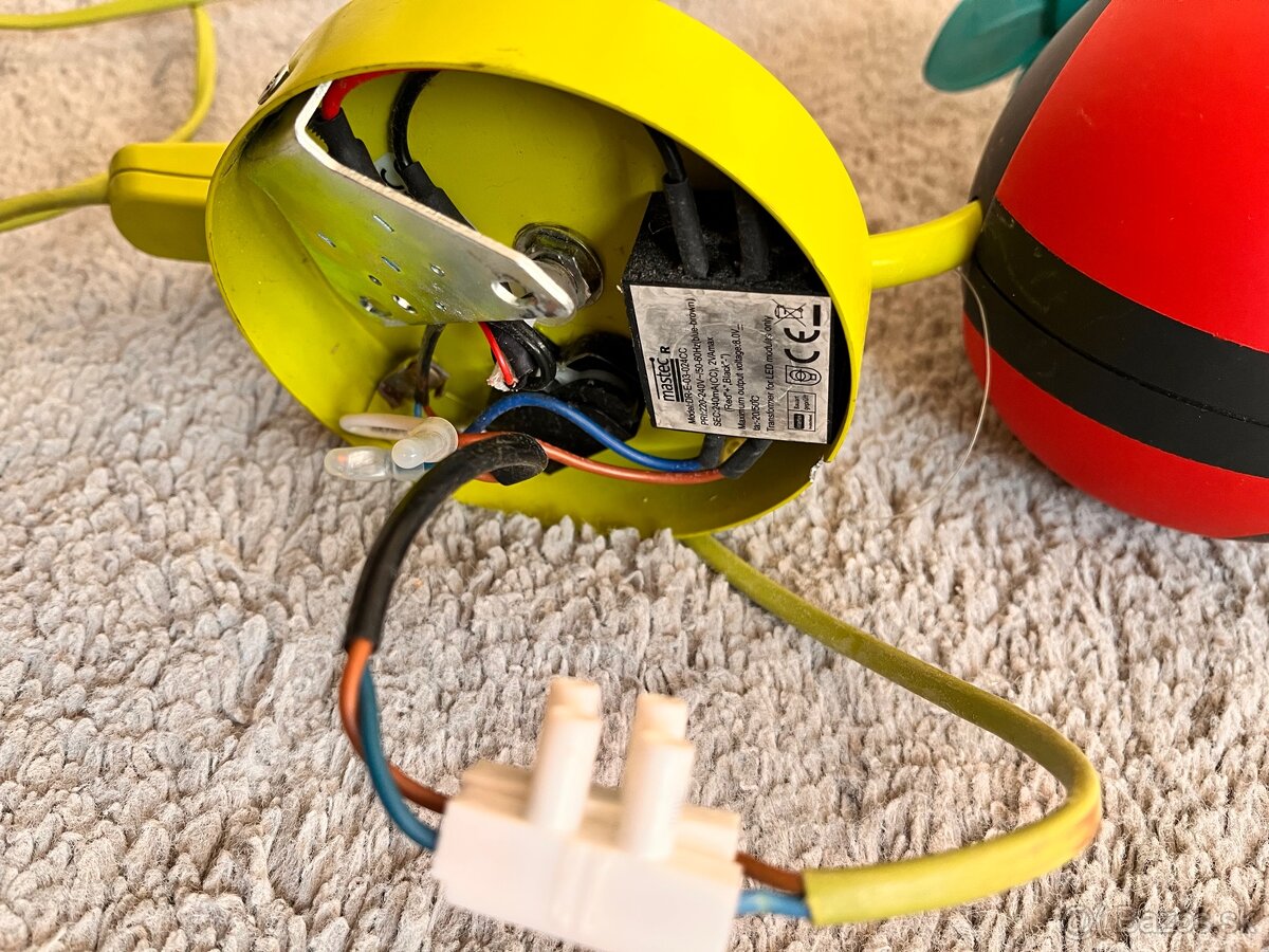 Detská nástenná lampa Lienka - 4