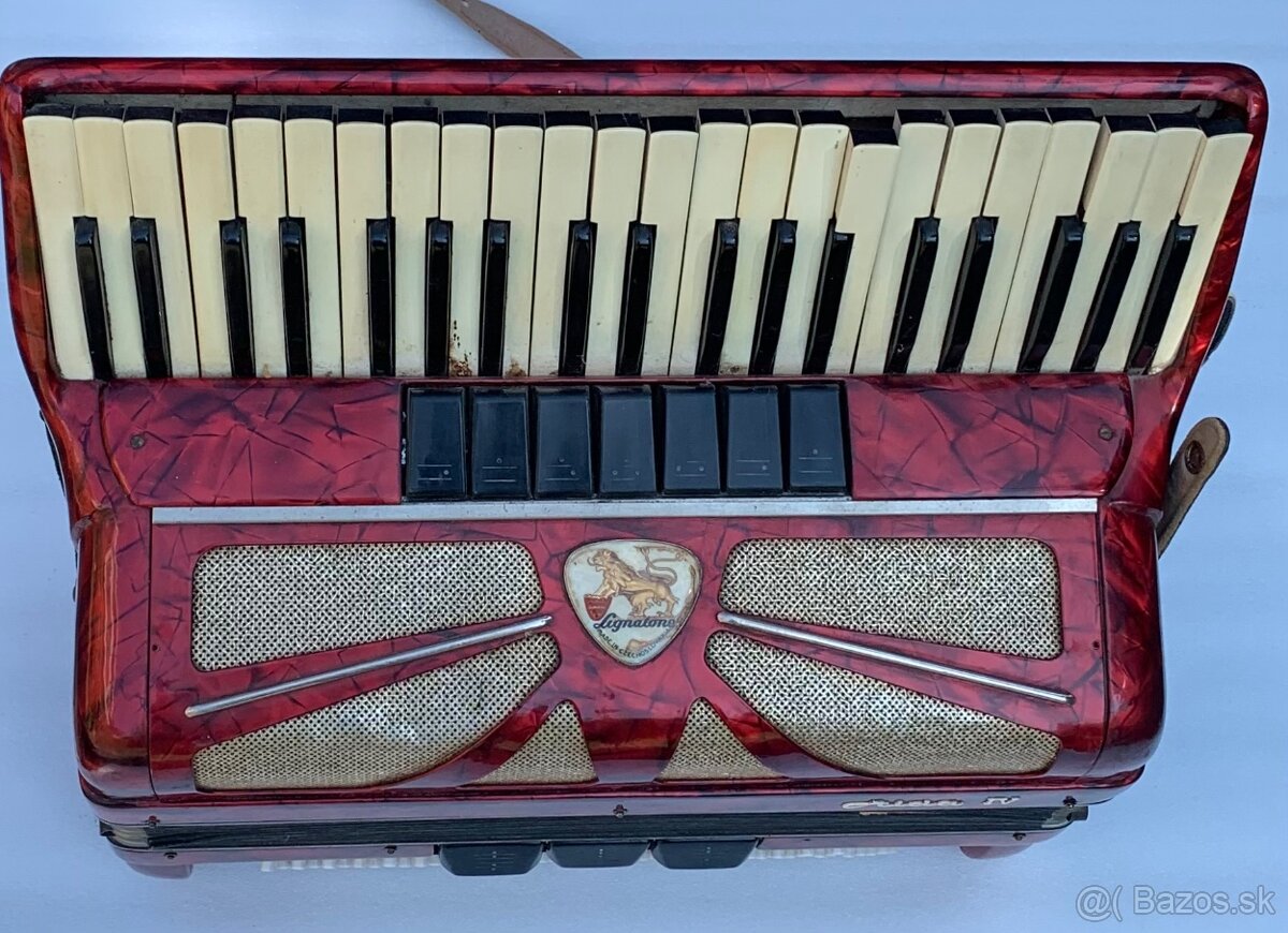 Harmonika 120 basová lignatone aidalV - 4