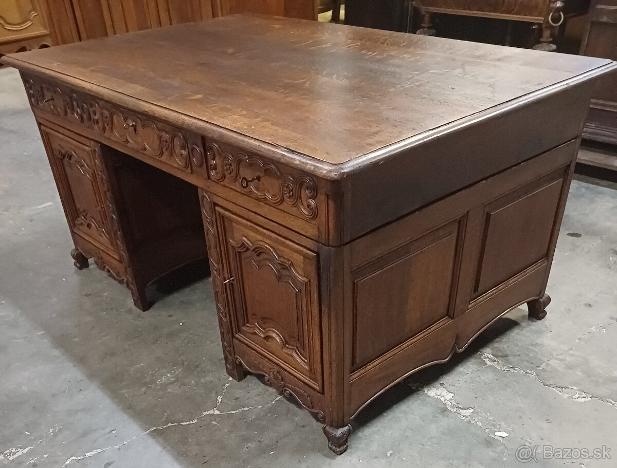 Starožitný pisací stôl - 4