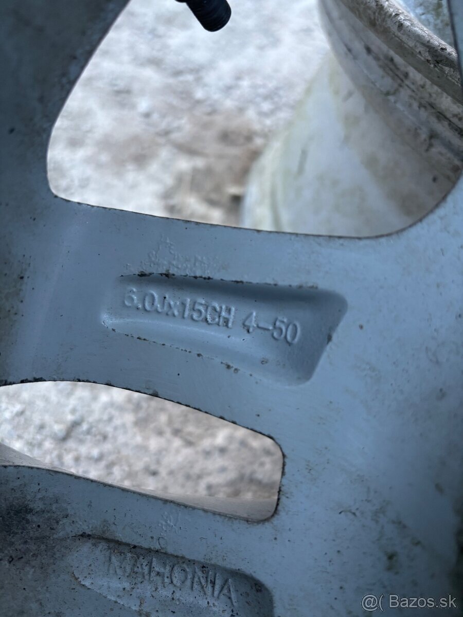Hliníkové disky R15 4x108 - 4