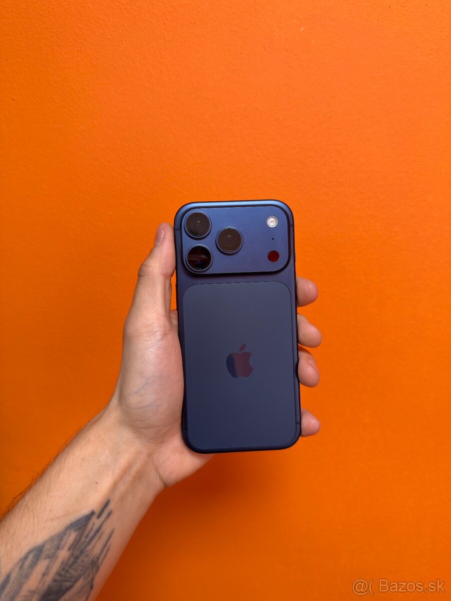 Apple iPhone 17 Pro 256gb , Deep Blue - 4
