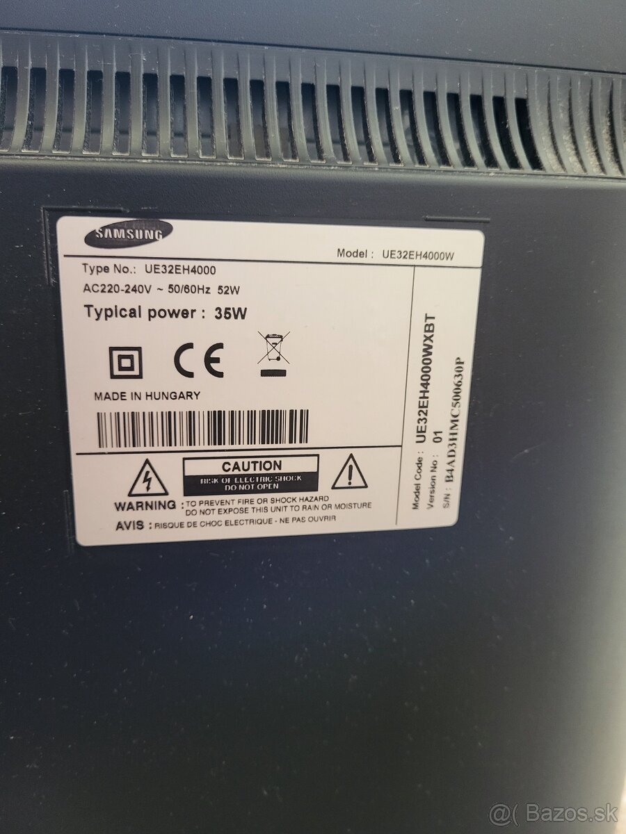 Televízor uhlopriečka 32" - 4