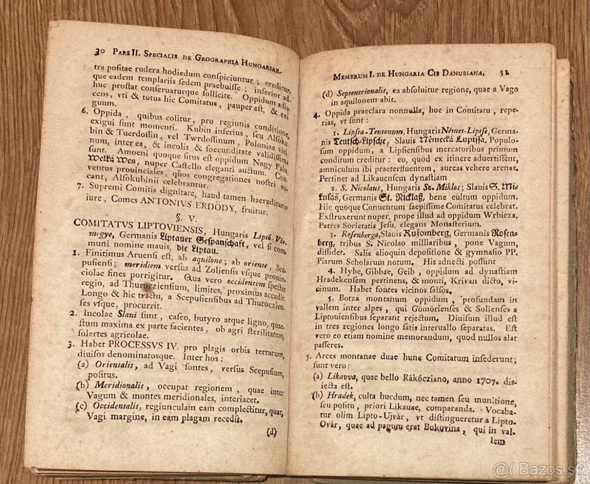 Mathias Bel - Compendium Hungariae, 1767 - 4