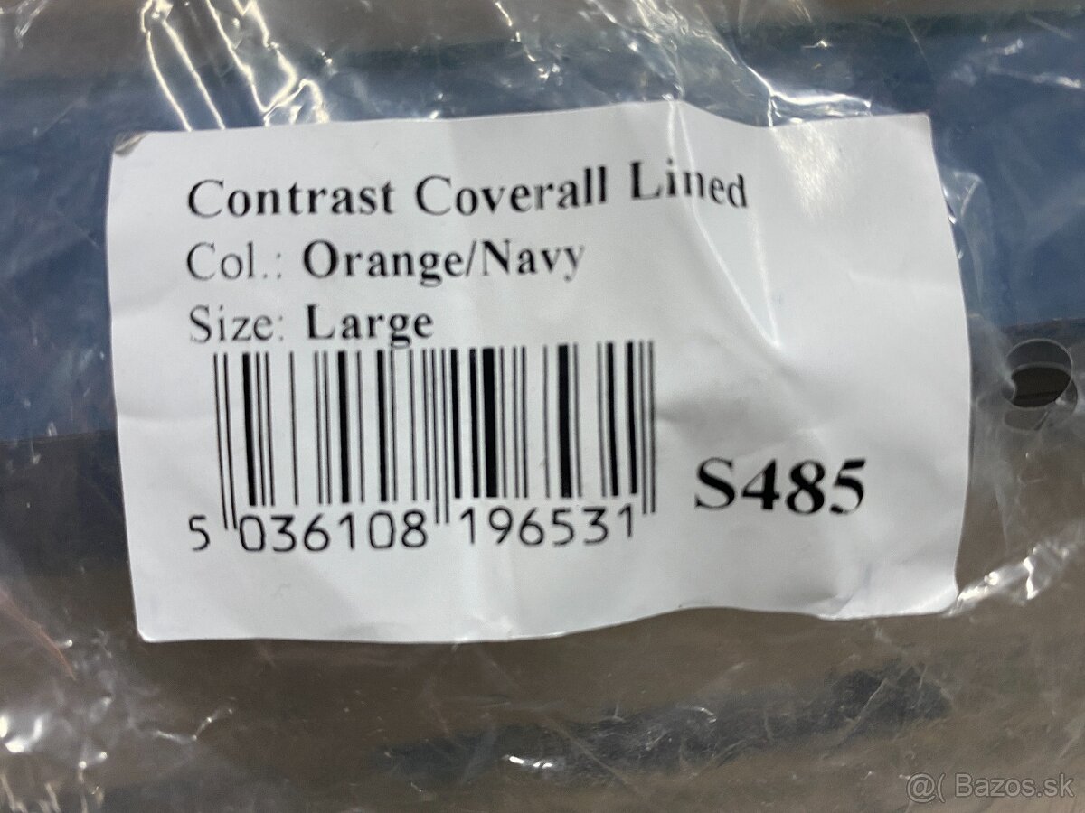 Zateplená reflexná kombinéza pracovna Portwest Hi-Vis vel.L - 4