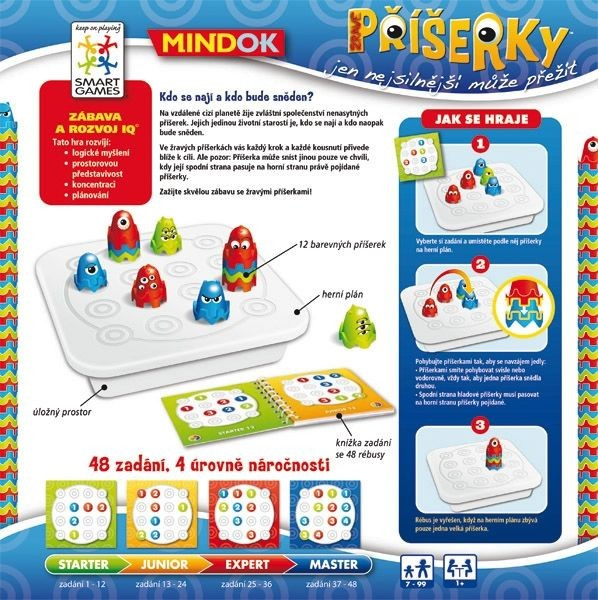 Logická hra-Žravé příšerky - 4