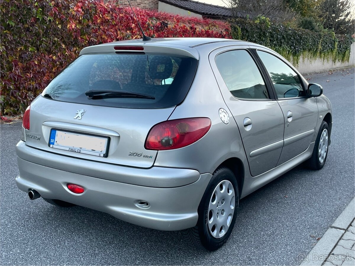 Peugeot 206 1.4 Hdi, 2008, Prvý majiteľ - 4